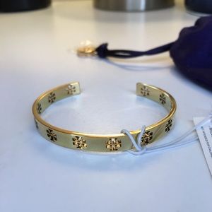 Tory Burch Logo gold bracelet